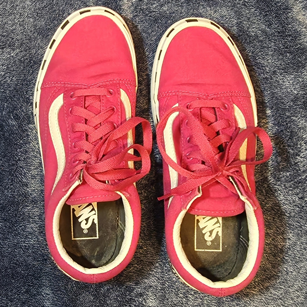 Vans Old Skool Stacked "Logo Stack - Cabaret" (US Women's 7.5) - Picture 5 of 7
